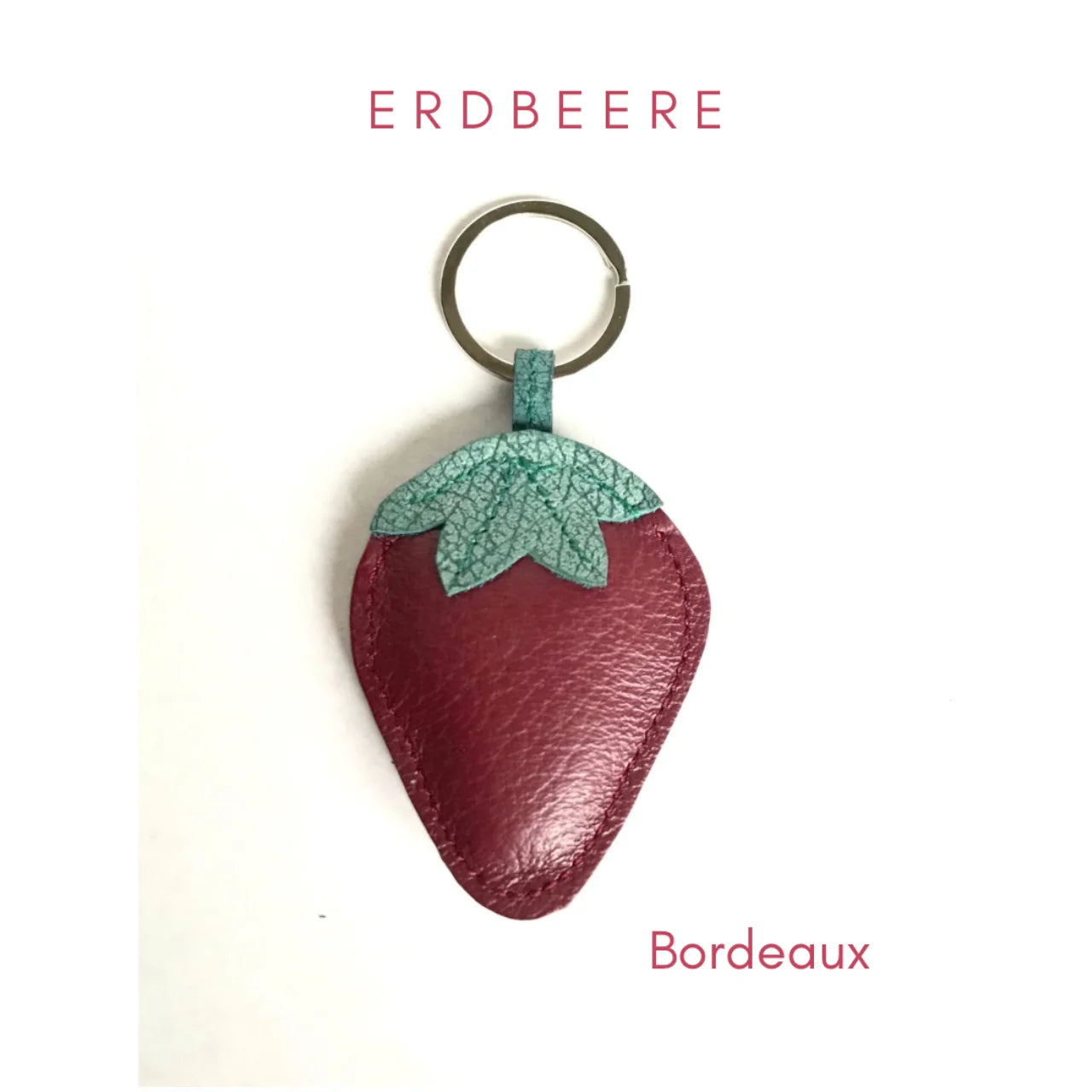 Erdbeere Schlüsselanhänger - Made to order