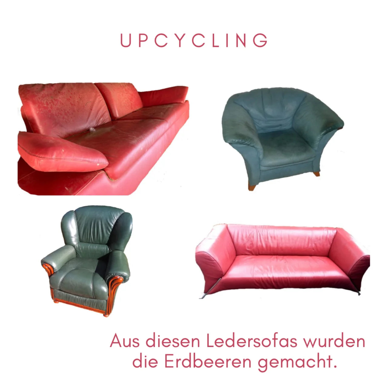 Erdbeere Schlüsselanhänger - Made to order