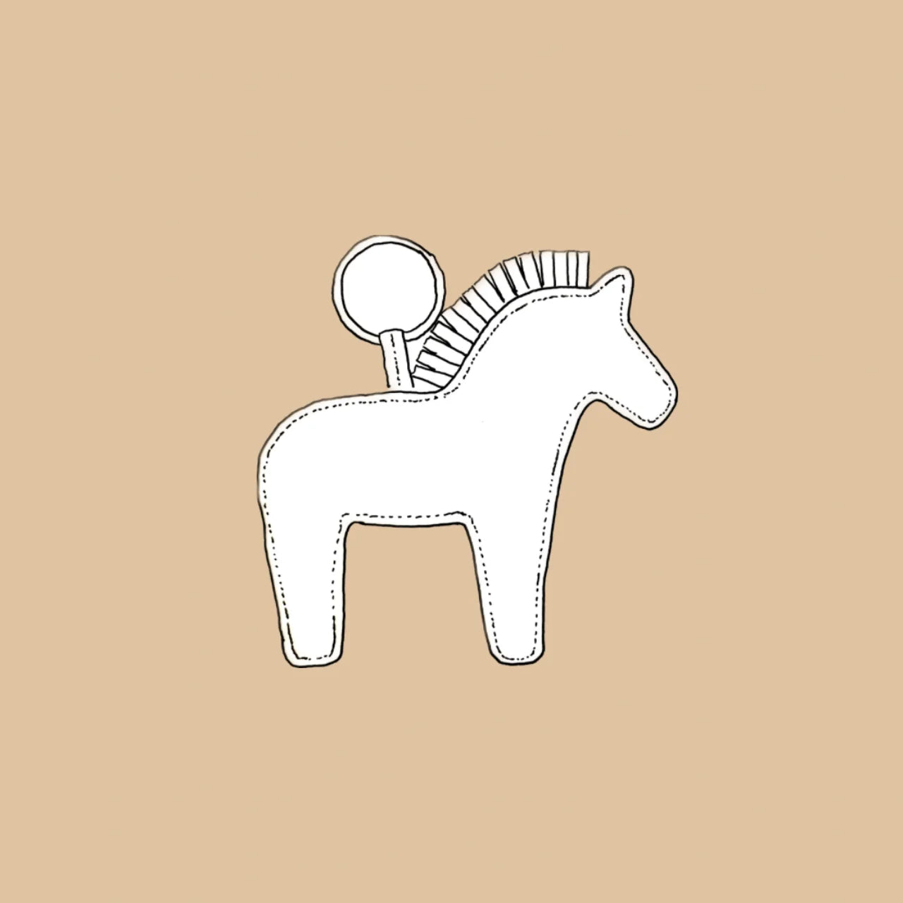 Pferd Schlüsselanhänger