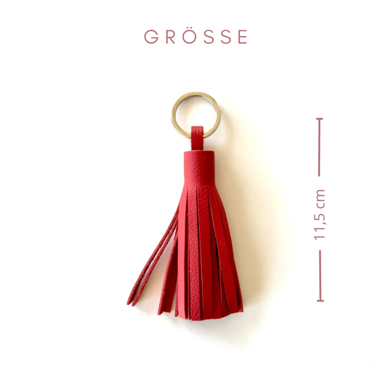 Quaste Schlüsselanhänger