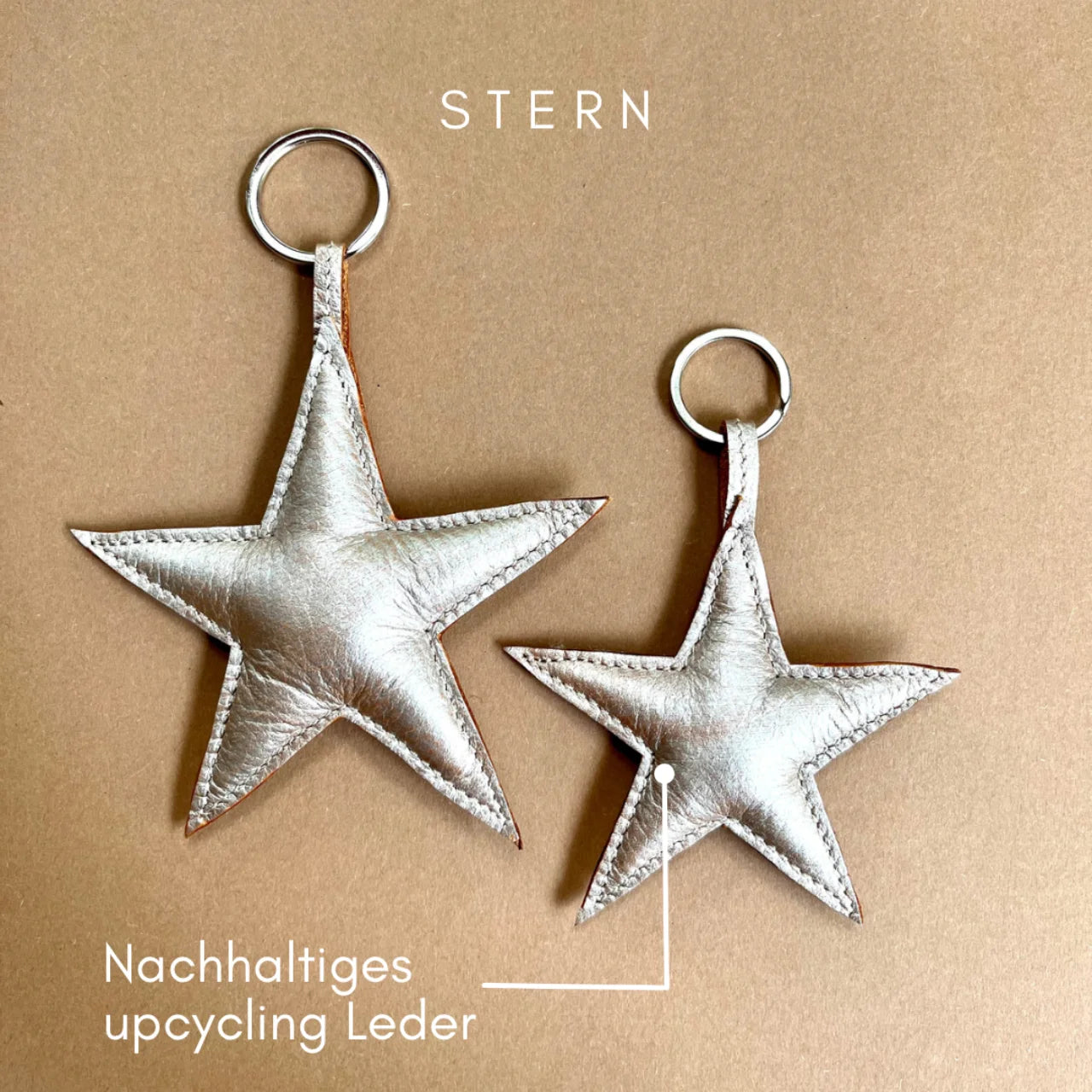 Stern klein Schlüsselanhänger