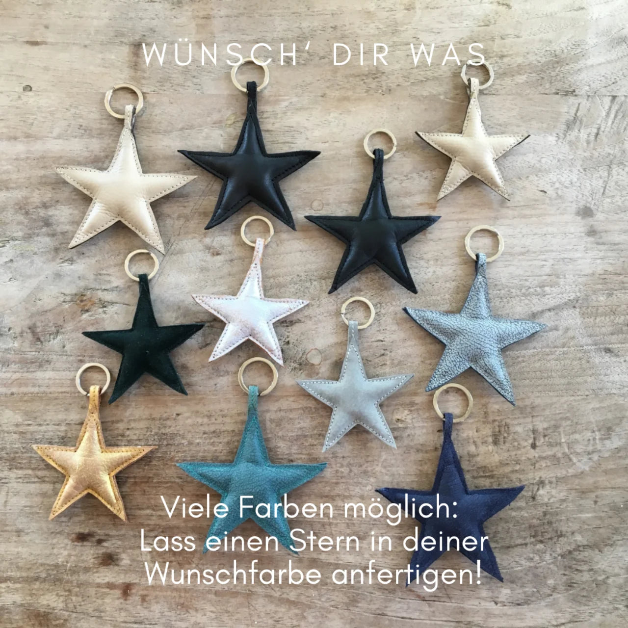 Stern klein Schlüsselanhänger